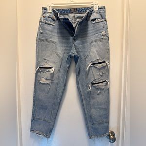 Abercrombie & Fitch size 14/32 Annie high rise girlfriend jean